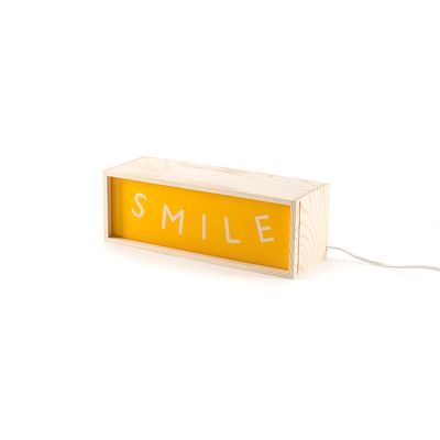 Wall/Table Lamp Lighthink Box Smile - Badini Createam, Seletti. Wall/Table Lamp Lighthink Box 