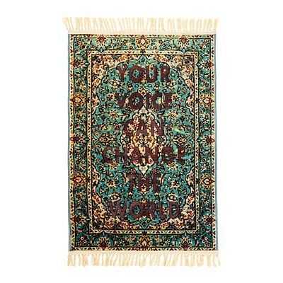 Rug Burnt Carpet Voice - Loredana Longo, Seletti. Rug Burnt Carpet Voice - Loredana Longo 