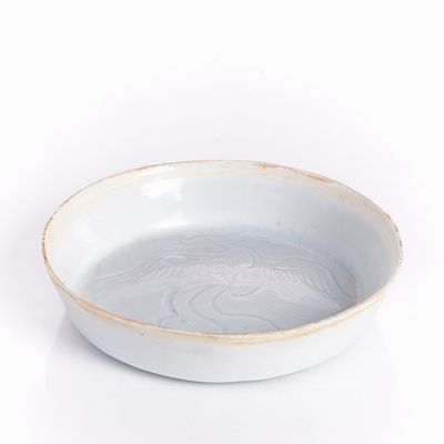 Small Qingbai Bowl in Yu&egrave;guang S&egrave; (Moonlight Color) China, Ming Dynasty or later. Ceramic 