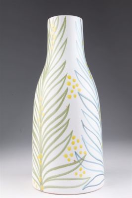 1950s MCM Mari Simmulson for Upsala Ekeby Vase. 1950s Mid Century Modern Mari Simmulson for 