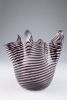 Murano Ribbon Handkerchief Venetian Art Glass Vase. Mid Century Murano Ribbon Handkerchief Image - 3