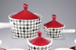 Rare Red Top Rorstrand Marianne Westman Dishes. Rare Marianne Westman (1956) Red Top from Image - 2
