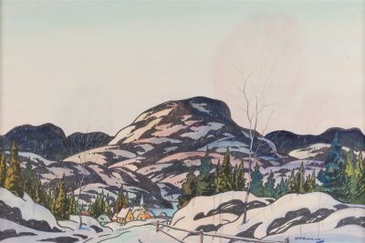Graham Noble Norwell Large Landscape Painting. Graham Noble Norwell (Canadian, 1901 - 1967) 
