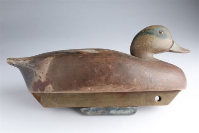 Wigeon Drake by Wildfowler Decoys Original Paint. Wigeon Drake Duck Decoy by Wildfowler Decoys 