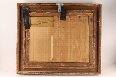 Edwin Hayes (Irish, 1820-1904) Oil on Board Fishing Boats at Sunrise. Edwin Hayes (Irish 