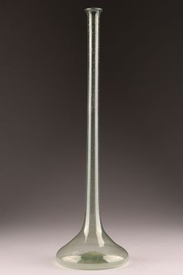 HISTORICAL Pauly & Co. Murano Green Glass Sample Vase, . This vase is a historical piece from 