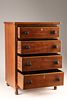 19th C Antique Regency Miniature Chest Of Drawers In Mahogany, England, c. 1810. An antique Image - 1