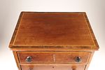 19th C Antique Regency Miniature Chest Of Drawers In Mahogany, England, c. 1810. An antique Image - 6