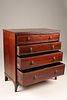 19th C Regency Mahogany Miniature Chest of Drawers. 19th century Regency period mahogany Image - 1
