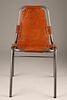 Charlotte Perriand, Attrib., Dining chair from Les Arcs. A Dining chair attributed to Charlotte Image - 2