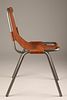 Charlotte Perriand, Attrib., Dining chair from Les Arcs. A Dining chair attributed to Charlotte Image - 3