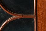 19th C Mahogany Sheraton Revival Corner Display Cabinet. An antique Mahogany Sheraton revival Image - 6