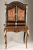 Antique French Napoleon III Boulle Marquetry Bonheur du Jour Cabinet. A 19th-century French Image - 1