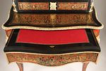Antique French Napoleon III Boulle Marquetry Bonheur du Jour Cabinet. A 19th-century French Image - 9
