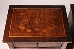 Pair of Lombardy Louis XVI Marquetry Cabinets, possibly Maggiolini, Late 18th C., Castello Ferrari. Image - 3