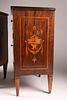 Pair of Lombardy Louis XVI Marquetry Cabinets, possibly Maggiolini, Late 18th C., Castello Ferrari. Image - 7