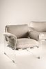 Pair of Modernist Pace Collection ARGENTA Lucite and Chrome Lounge Chairs. Pair of Modernist Image - 1