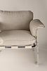 Pair of Modernist Pace Collection ARGENTA Lucite and Chrome Lounge Chairs. Pair of Modernist Image - 4