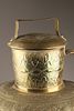 Large Antique Netherlands / Dutch Brass Chased Milk Jug or Jar. Large Antique Netherlands or Image - 1