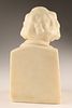 An Alabaster Bust of Ludwig van Beethoven, Goldscheider. An alabaster bust of Ludwig van Image - 5