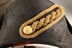 Norwegian Naval Officers Hat C.1870s with Original Toleware Fitted Carrying Case. An antique Image - 2