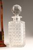 Victorian Single-bottle Tantalus / Locking Liquor Cabinet, Oak and Silver-plated Hardware. a Image - 3