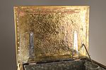 Antique C. 1900s Brass Art Nouveau Coal Box / Scuttle. An antique Art Nouveau brass coal scuttle Image - 4