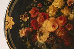 Fine 19th C. French Napoleon lll Lacquered Tilt-Top Table. French Napoleon III Empire tilt-top Image - 4