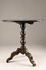 Fine 19th C. French Napoleon lll Lacquered Tilt-Top Table. French Napoleon III Empire tilt-top Image - 7