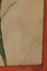 Antique Victorian Aesthetic Movement 3 Panel Hand Painted Room Divider. An antique Victorian Image - 7