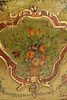 Antique Gilt and Painted Florentine Cabinet Side Table on Bracket Foot. With raised gilt Image - 3