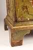 Antique Gilt and Painted Florentine Cabinet Side Table on Bracket Foot. With raised gilt Image - 4