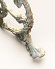 19th C English Serpent and Grape Pattern Cast Iron Garden Bench. An English white painted cast Image - 3
