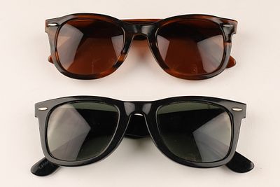 1950s Original Vintage Ray Ban Wayfarer Sunglasses. Two Pairs of 1950s Original Vintage Ray Ban 