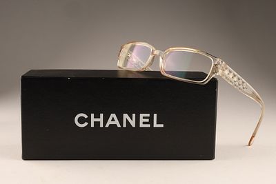 Vintage Chanel Paris Rhinestone Eyeglasses Made in Italy. Vintage pair of Chanel Paris 