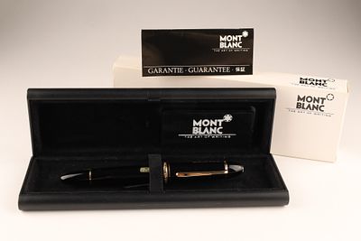 Montblanc Meisterstuck No. 149 Fountain Pen 18K Gold Nib. Montblanc Meisterstuck No. 149 with an 
