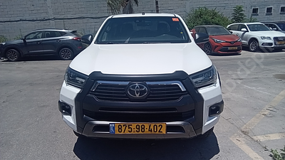 טויוטה היילקס מודל 2022. 125,429 ק"מ. מחיר מחירון: ₪188,568מפתח: יש.