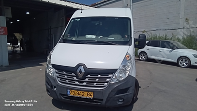 רנו מאסטר מודל 2017. בעלות נוכחית: פרטימפתח: יש.