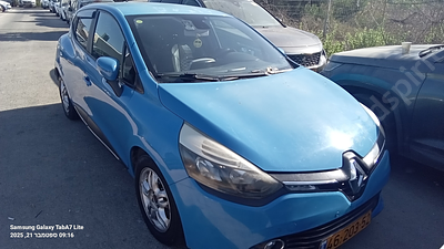 רנו קליאו מודל 2013. בעלות נוכחית: פרטימפתח: יש.