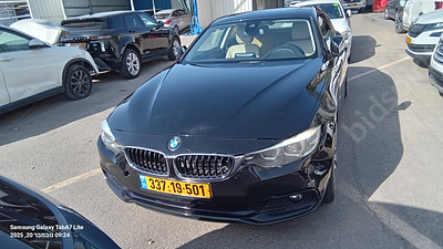 ב.מ.וו. 420i מודל 2018. 
גימור: SPORT, מפתח: יש.