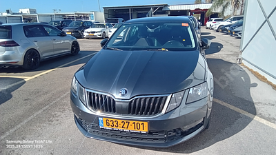 סקודה אוקטביה מודל 2019. מפתח: יש.