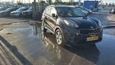 קיה ספורטאז מודל 2018. 
גימור: URBAN, מפתח: יש.