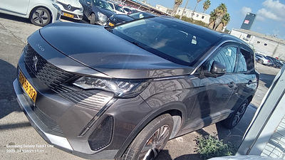 פיג'ו 3008 מודל 2021. בעלות נוכחית: פרטי. מחיר מחירון: ₪110,120מפתח: יש.