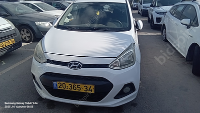 יונדאי I-10 מודל 2015. 
גימור: PREMIUM, מפתח: יש.