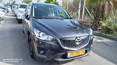 מאזדה CX-5 מודל 2013. 
גימור: EXECUITIVE, מפתח: יש.