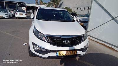 קיה ספורטאז מודל 2016. 
גימור: URBAN.