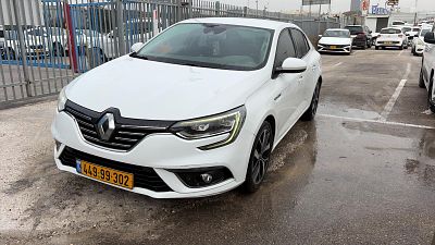 רנו מגאן מודל 2021. . מחיר מחירון: ₪82,000מפתח: יש.