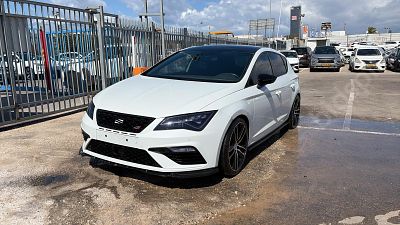 סיאט לאון מודל 2019. בעלות נוכחית: פרטי. מחיר מחירון: ₪92,000
גימור: CUPRA, מפתח: יש.