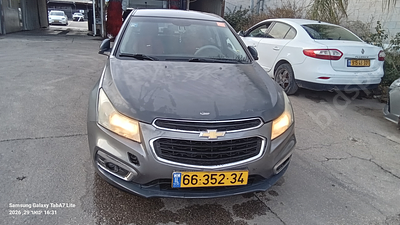 שברולט קרוז מודל 2016. בעלות נוכחית: פרטי. מחיר מחירון: ₪18,400
גימור: LT TURBO, מפתח: יש.