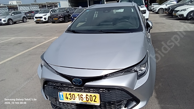 טויוטה קורולה מודל 2021. . מחיר מחירון: ₪87,000
גימור: TS HSD SPACE, מפתח: יש.